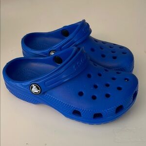 Kids Blue Crocs Clogs Like New Never Worn 11